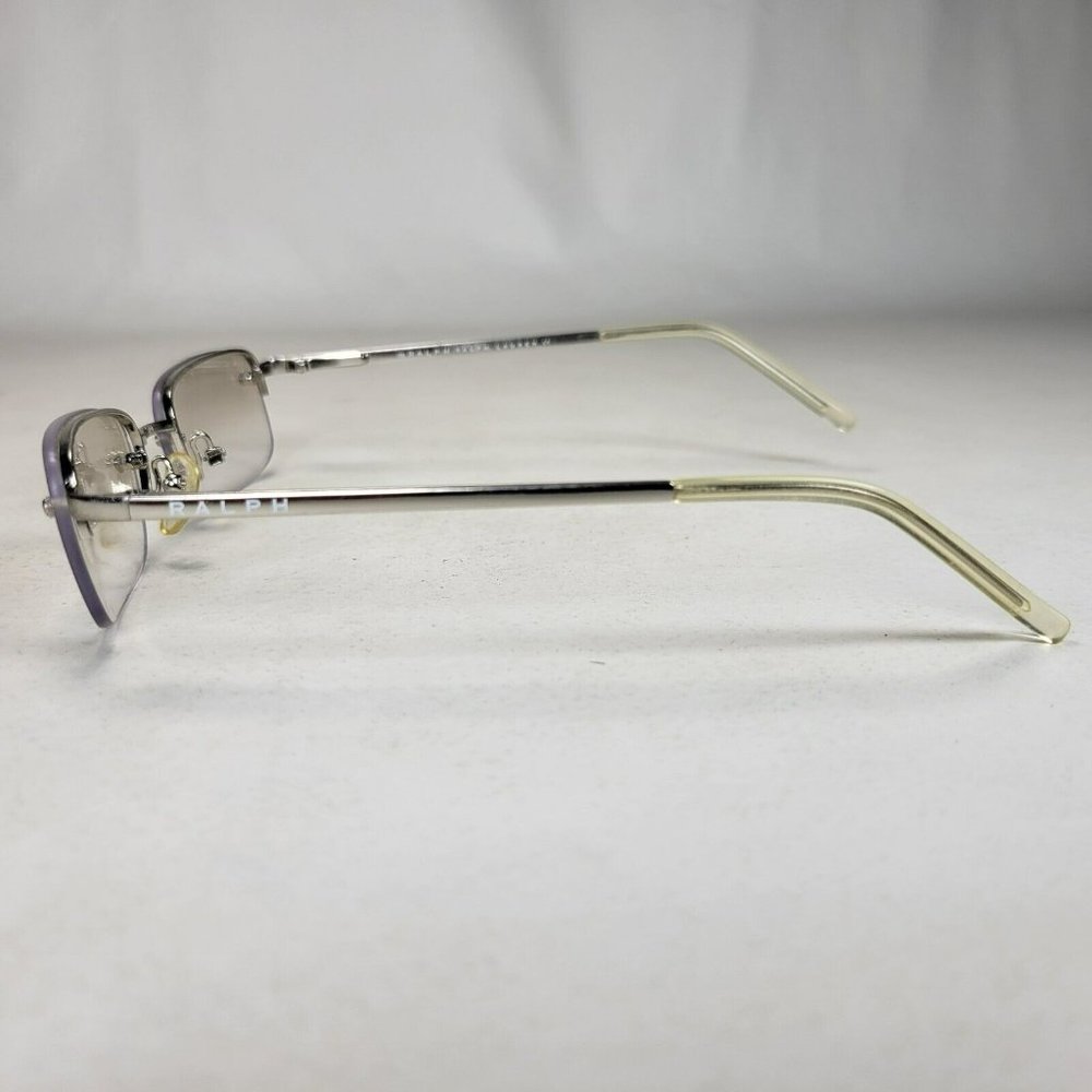 Ralph Lauren Rectangular Half Rim Silver Eyeglass… - image 3